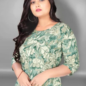 Printed A-line Kurti