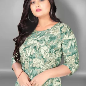 Printed A-line Kurti