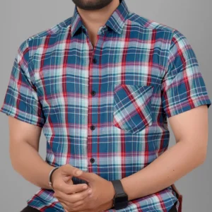 Men’s Stylish Checked Casual Shirt