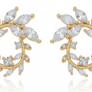 Earrings with Crystal Stones