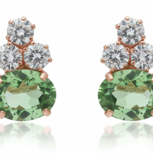 Earrings with Rose Gold Finish