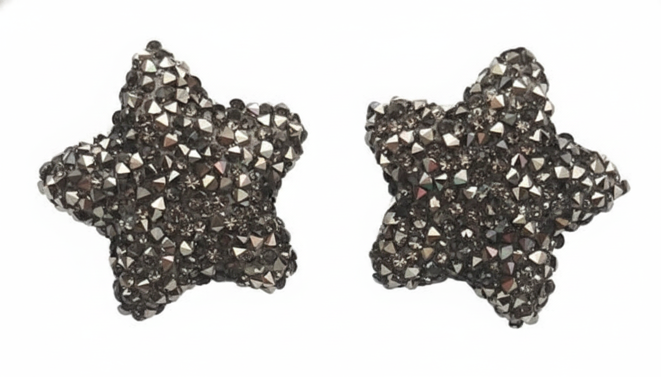 Glitter Stone Party Wear Earrings