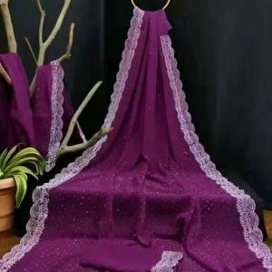 Georgette Farbic Saree