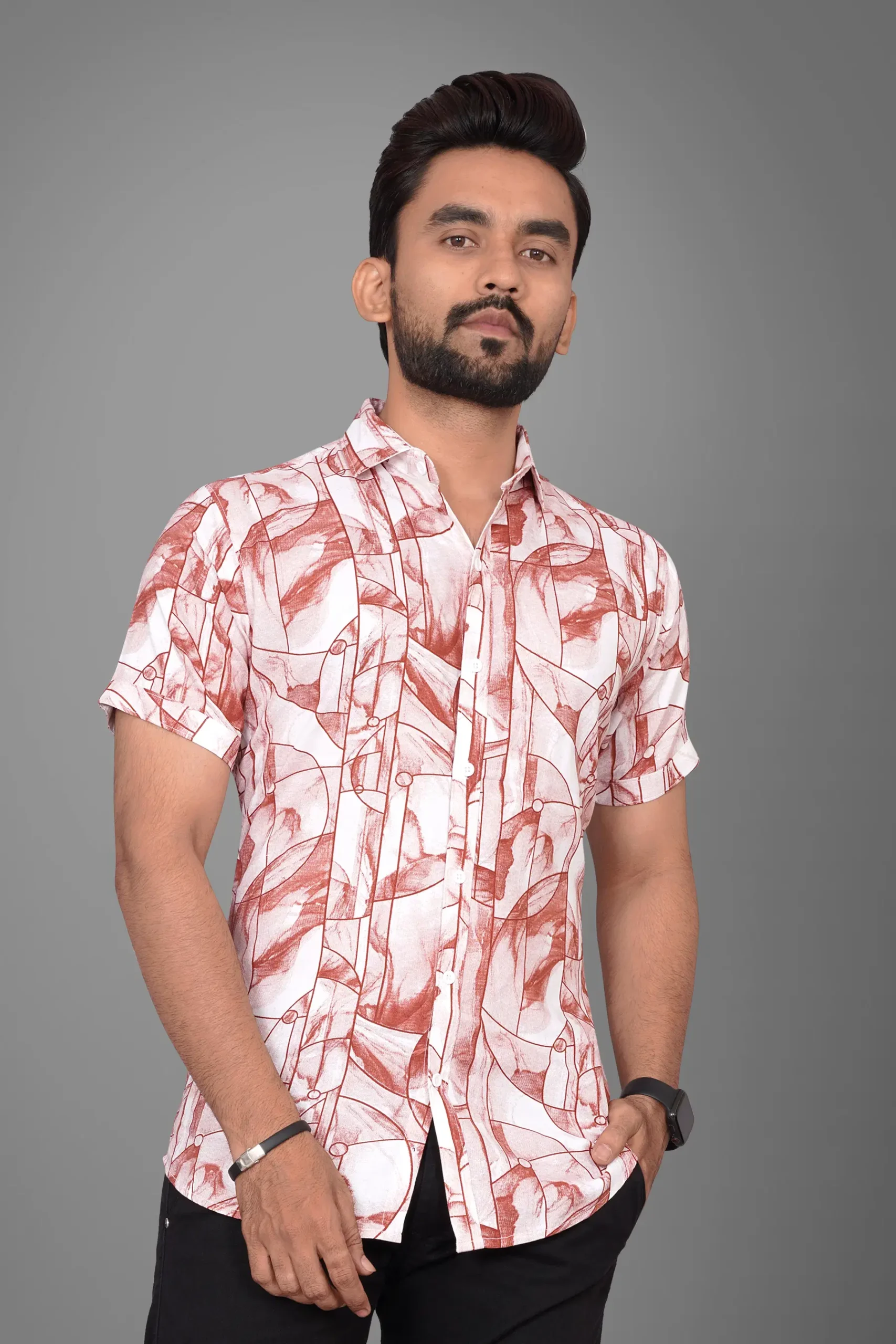 Half Sleeve Casual Shirt - Image 2