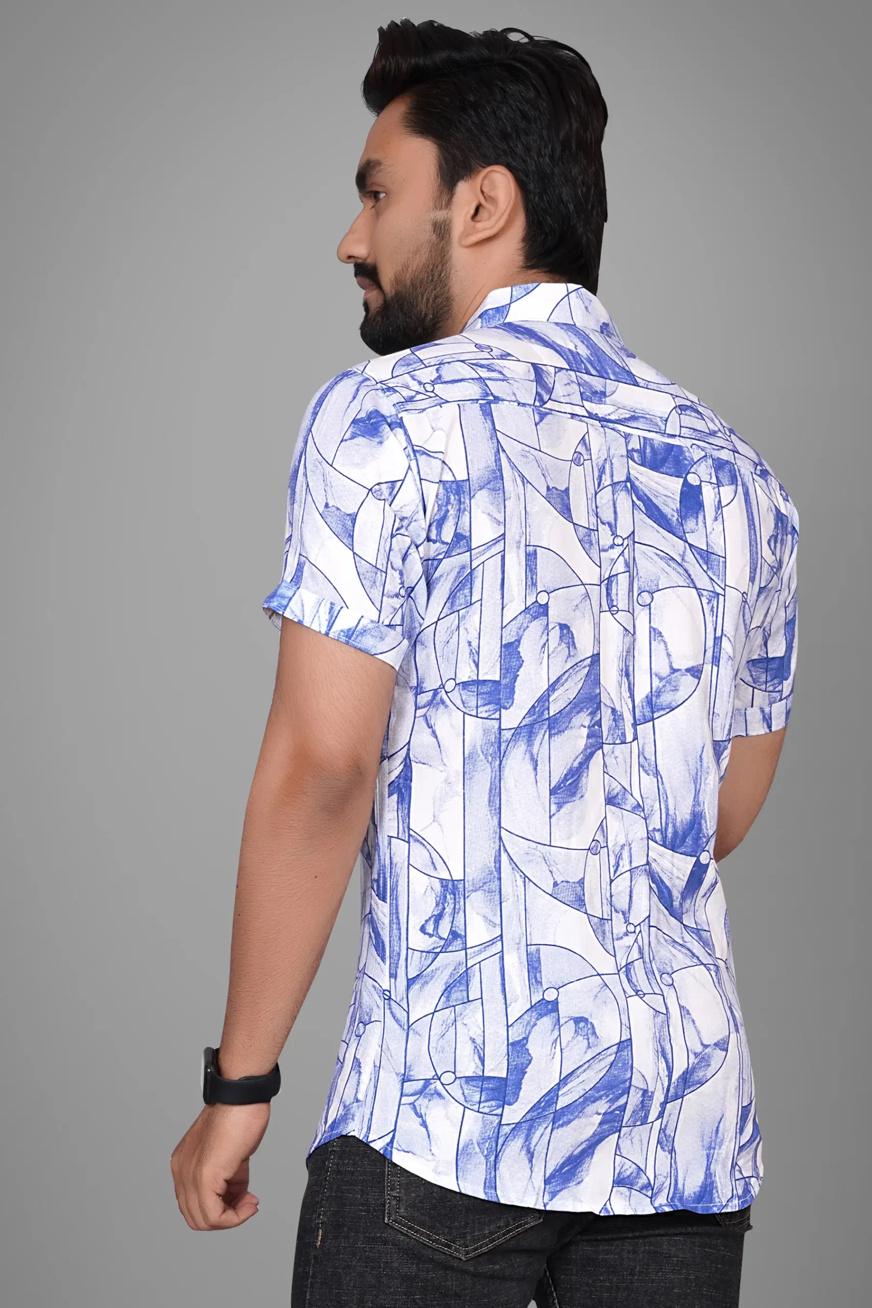 Half Sleeve Casual Shirt - Image 3
