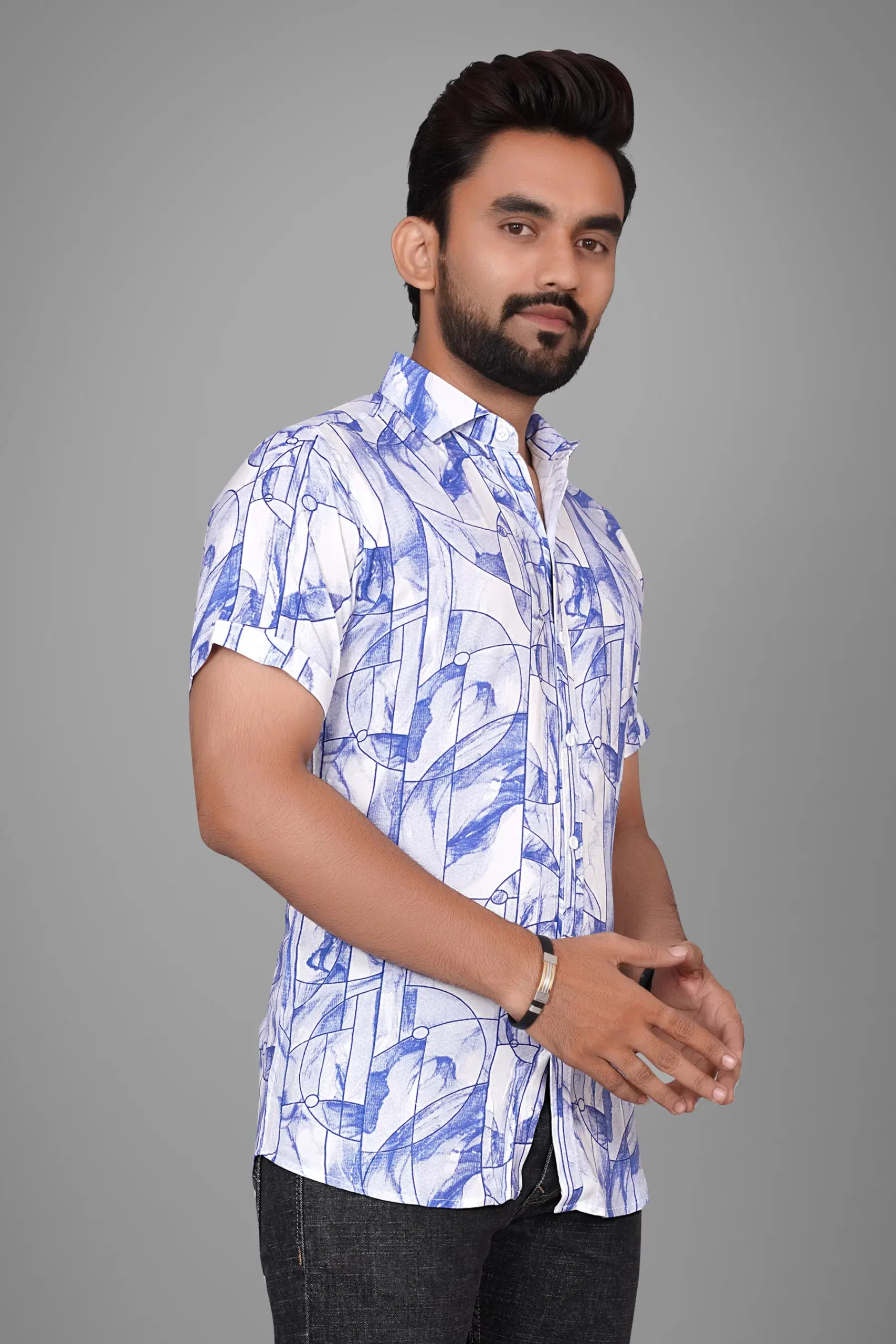 Half Sleeve Casual Shirt - Image 4