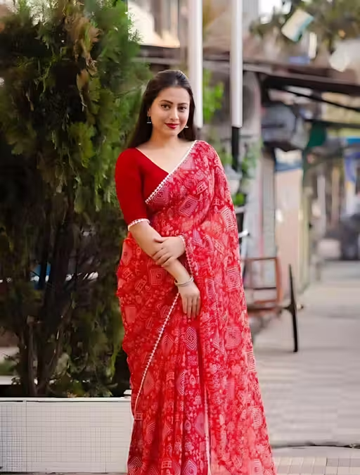 Georgette Saree - Image 3