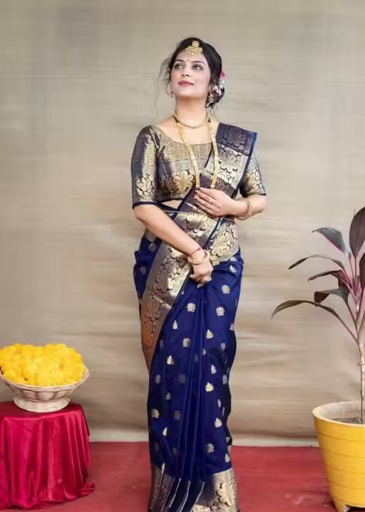 Banarasi Silk Saree - Image 3