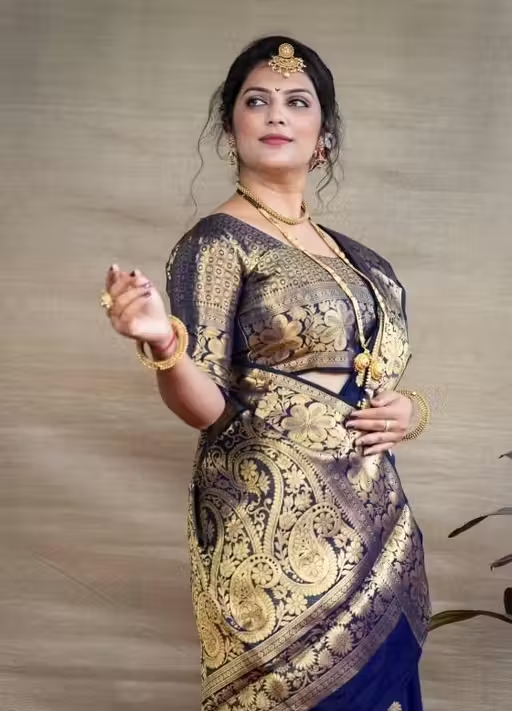 Banarasi Silk Saree - Image 4