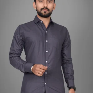 Dark Grey Casual Shirt
