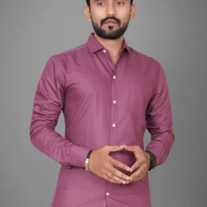 Mauve Purple Casual Shirt