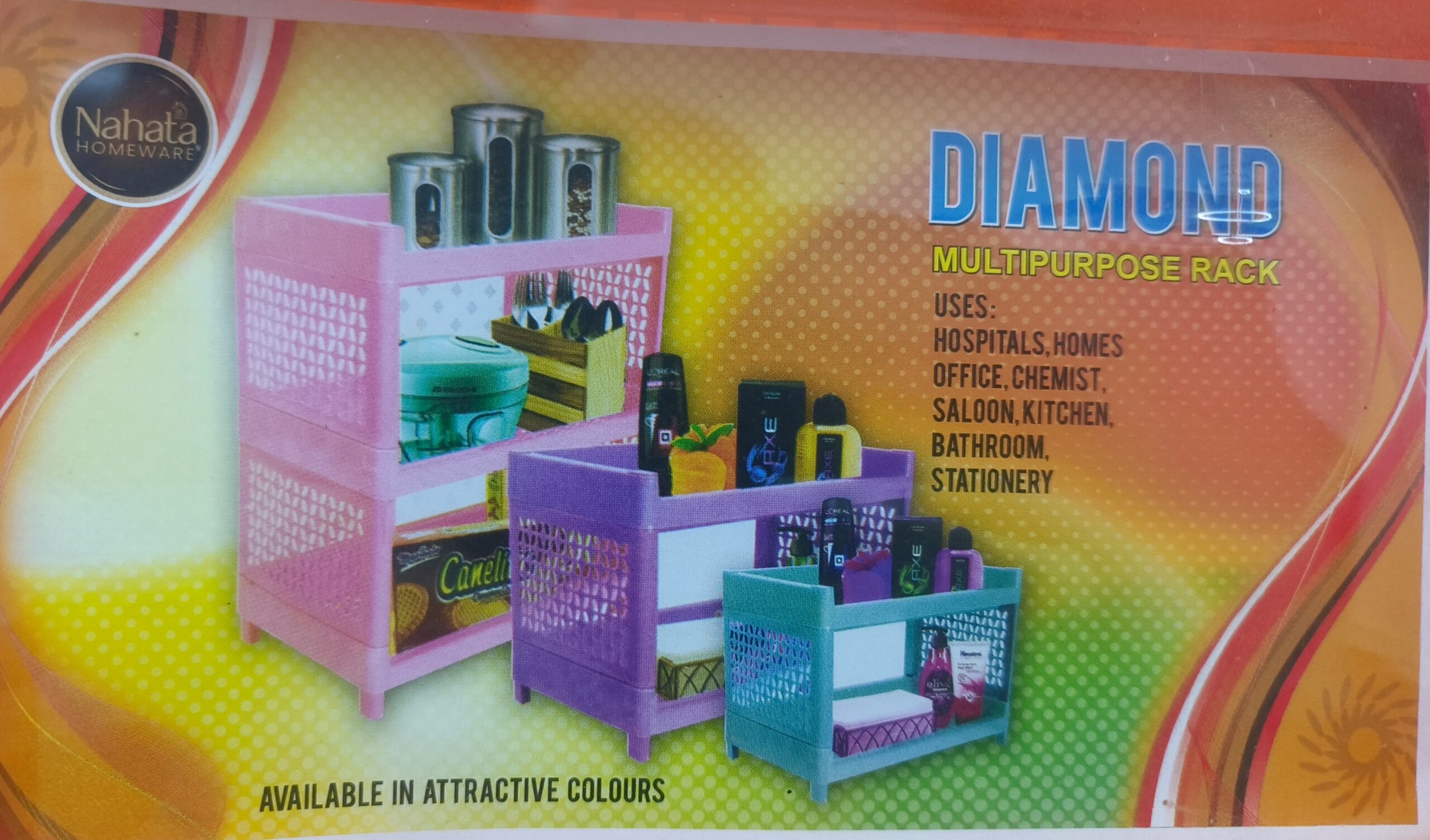 2-Step Multipurpose Wall Shelf (Blue) - Image 4