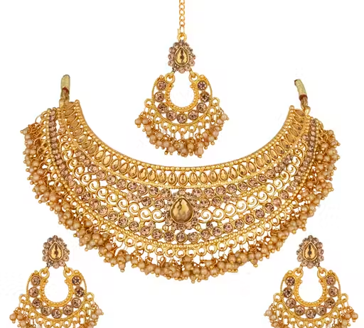 Elite Glittering Jewellery Set