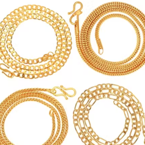 Gold Plated Fancy Chains