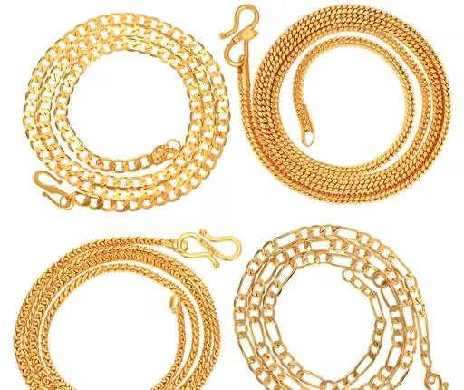 Gold Plated Fancy Chains