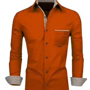 Men's Solid Casual Shirt