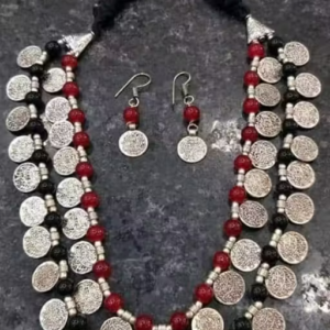 Oxidised Silver Jewellery Set