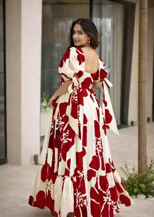 Floral Maxi Dress - Image 3