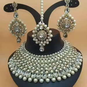 Necklace, Earrings & Maangtika