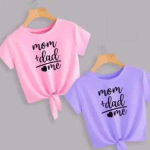 Girls Cotton Crop Top Combo (Pack of 2)