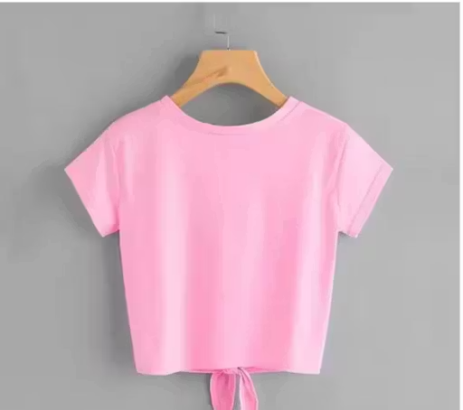 Girls Cotton Crop Top Combo (Pack of 2) - Image 2
