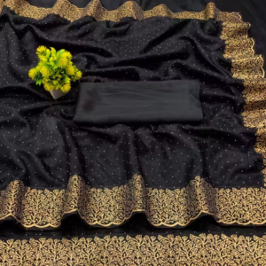 Saree with Blouse Pices