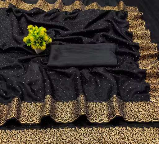 Saree with Blouse Pices