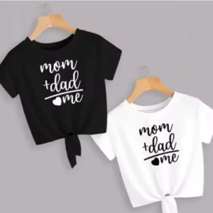 Girls Cotton Crop Top Combo (Pack of 2)