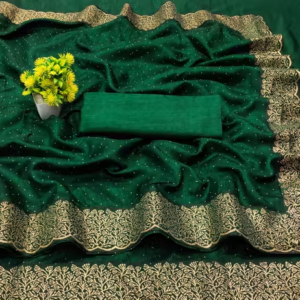 Saree with Blouse Pices