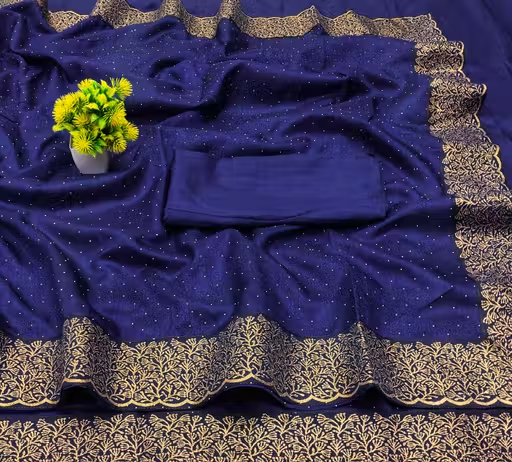 Saree with Blouse Pices