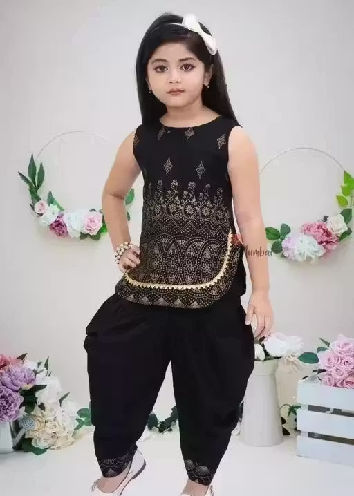 Frock with Dhoti Pants