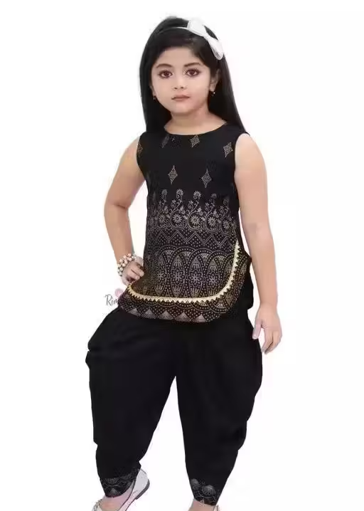 Frock with Dhoti Pants - Image 2