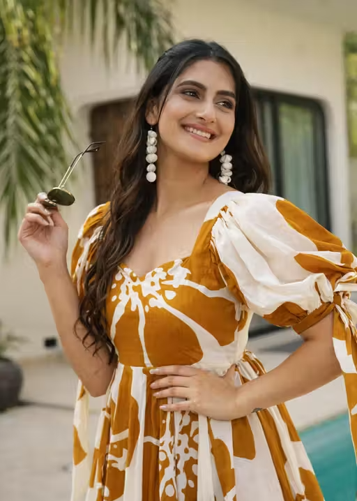 Floral Maxi Dress - Image 4