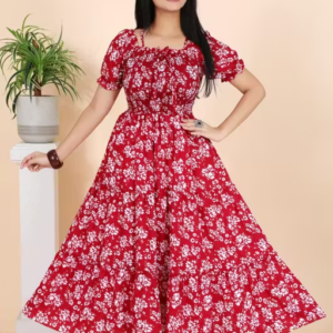 Stylish Printed Dress for Women (Casual & Party Wear)