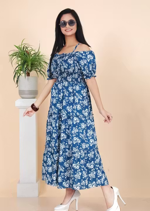 Stylish Printed Dress for Women (Casual & Party Wear) - Image 4