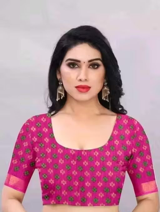 Saree With Blouse - Image 3