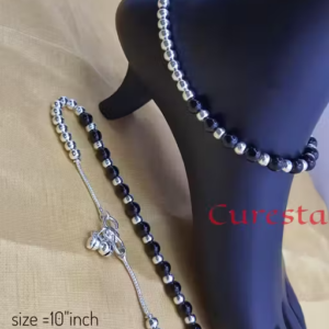 Stylish Oxidised Silver