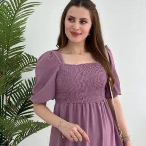 Fancy Gathered Women Dress and Gown