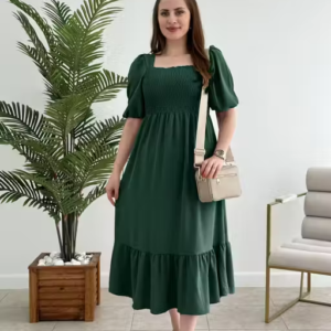 Fancy Gathered Women Dress and Gown