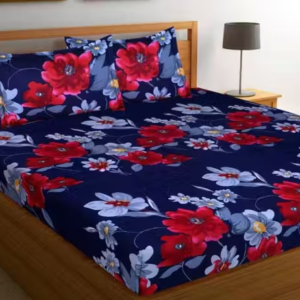 BED SHEET WITH 2 PC PILLOW COVER