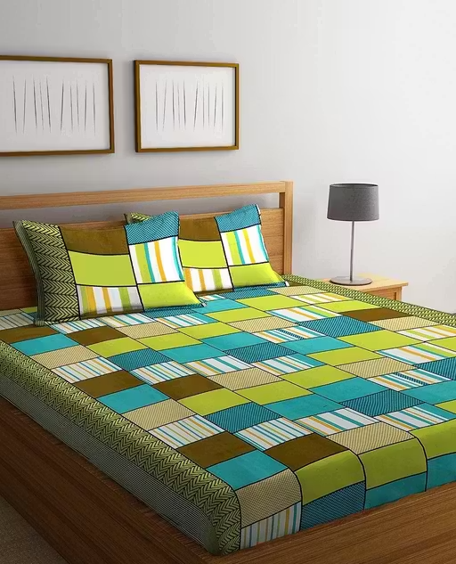 BED SHEET WITH 2 PC PILLOW COVER - Image 3