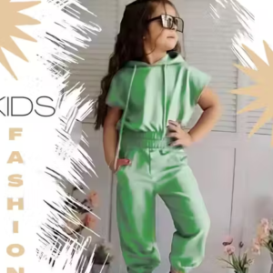Fancy Kids Clothing Set (Green)