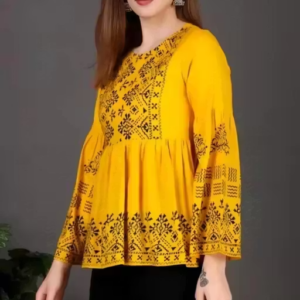 New Trendy Embroidered Top for Kids