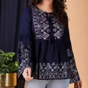 New Trendy Embroidered Top for Kids