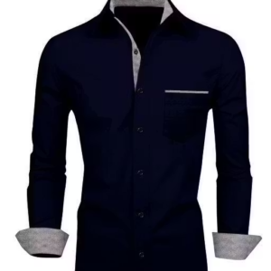 Men's Solid Casual Shirt