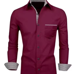 Men's Solid Casual Shirt