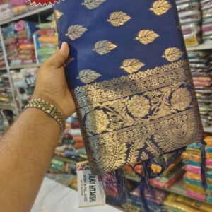 BANARASI SILK SAREE WITH BLOUSE PIECE