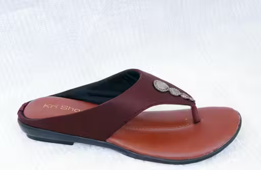 Classic Women Grey Flat - Image 2