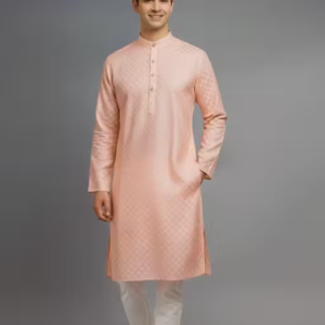 Elegant Men Cotton Kurta Set