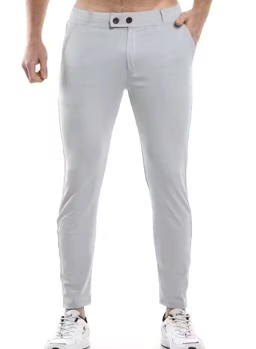Cotton Blend Track Pants Combo for Men (Pack of 2)